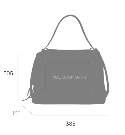 Artcha - A38 Tote bag info size